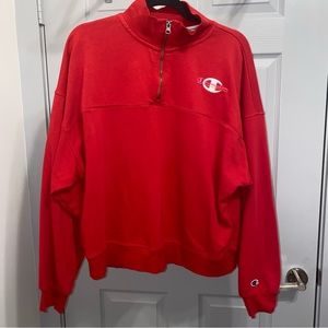 Red Champion Sweatshirt